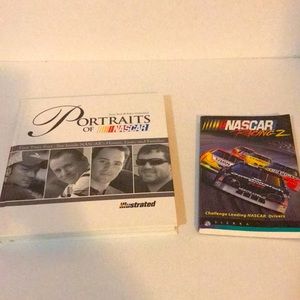 Nascar racing 2, portraits of nascar book bundle